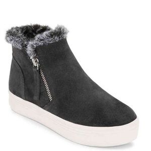 Dolce Vita Fur Zipper Sneakers